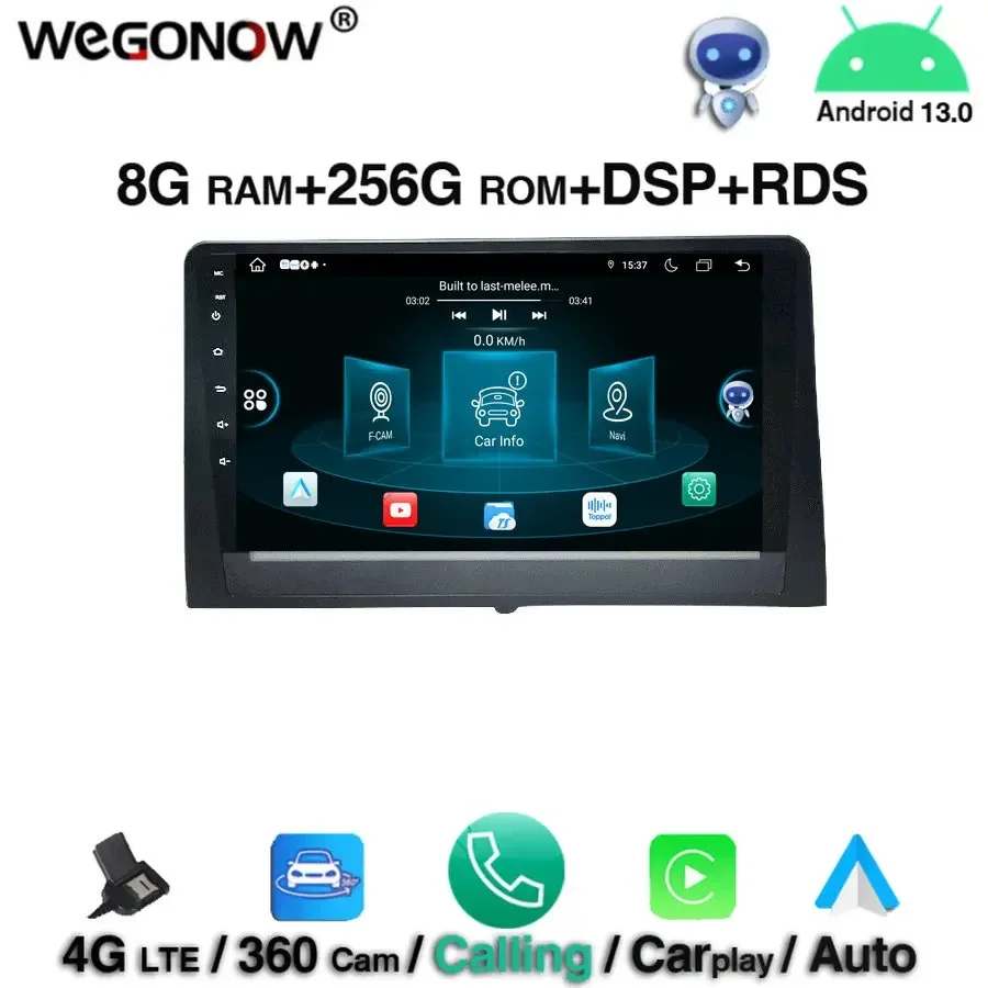 For PEUGEOT Bellinger 2019 2020 Carplay 360 camera Car DVD Player DSP Android 13.0 8GB +256GB GPS RDS Radio Wifi Bluetooth 5.0