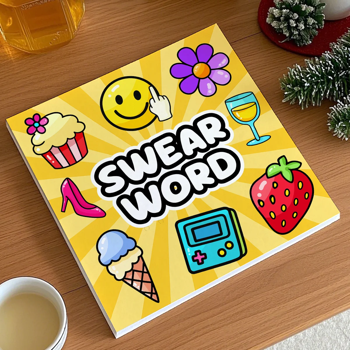 كتب تلوين SWEAR WORD للبالغين والمراهقين تتميز بكتب تلوين كرتونية لطيفة للجراء للاسترخاء في لحظة مريحة