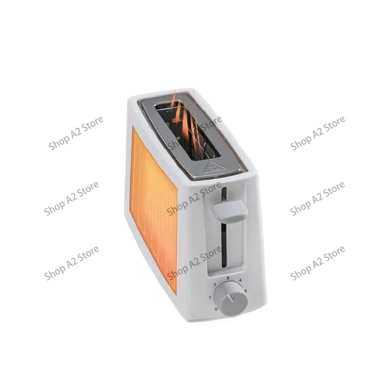 High Quality Single Slice Toaster, Mini 1 Slice Toaster, Breakfast Machine, Heating and Vomiting, Driver's Home Automatic 220V