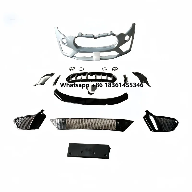 

For the Upgraded Sport Version Front Bumper, Front Grille and Front Bumper Surround Assembly of Levante Suitable