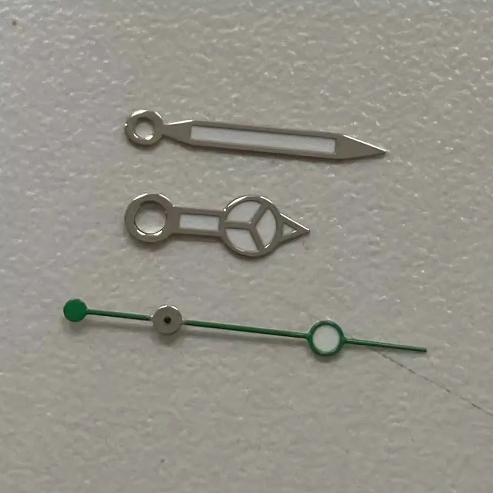 시계 바늘 교체용 야광 바늘 미요타 8215 8205용 바늘 민주 2813 3804 무브먼트 시계 포인터 액세서리