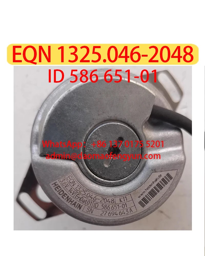 

EQN 1325.046-2048 Used ID 586 651-01 Encoders Tested ok，Fast shipping，EQN1325046-2048