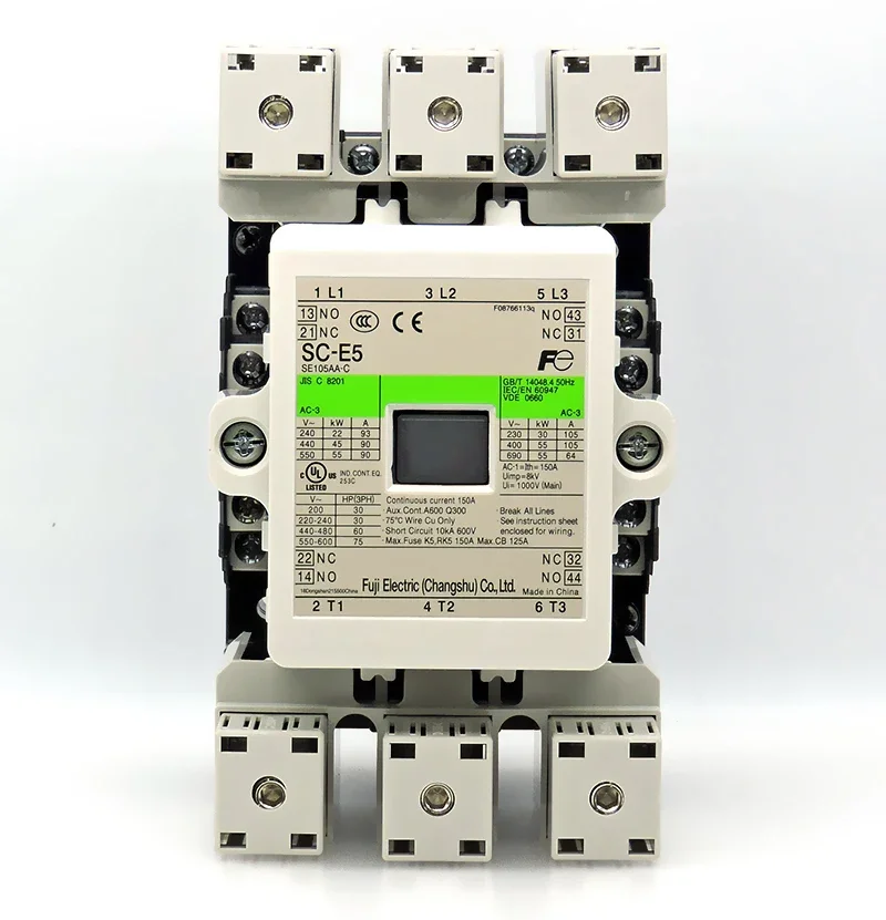 Contator AC eletromagnético de elevador original SC-E5 SC-E7 110/220VAC/DC 105A