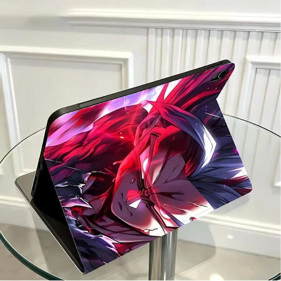 Japan Dragons Goku with Pencil Slot Case for Apple iPad Pro11 13 10th 7/8/9th Air 11 13 M4 M3 M2 A16 2026 Air 4/5/6th 3