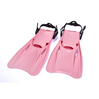High-grade frog flippers can adjust the flippers adult foot children's long flippers swimming frog shoes