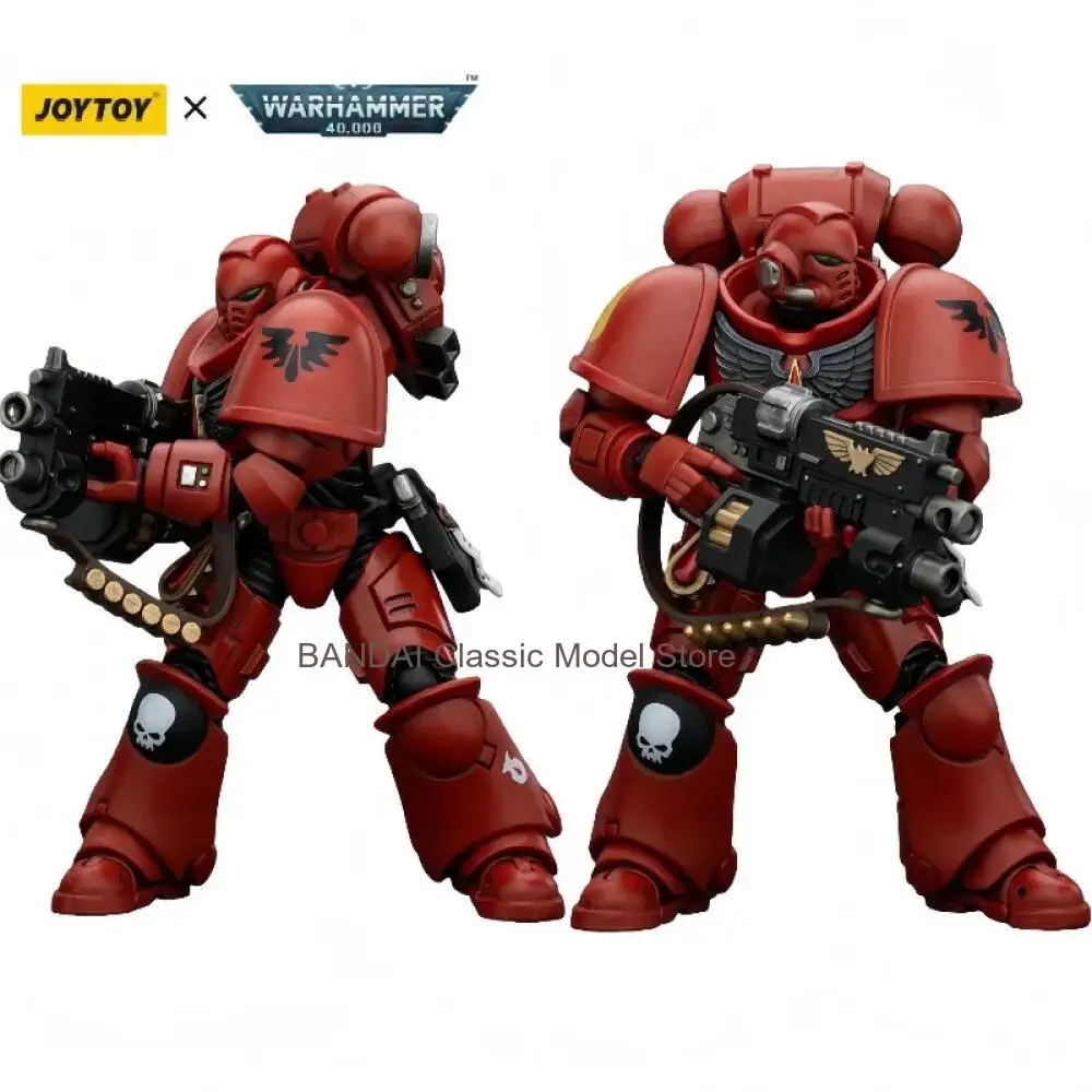 

В наличии Оригинальная фигурка JOYTOY 1/18 Warhammer 40K Blood Angels Intercessors, коллекционная модель, игрушка, подарок
