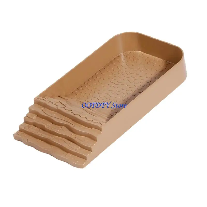 367A Practical ABS Animal Bathing Plate With Gentle Slope For Relaxation And Activity