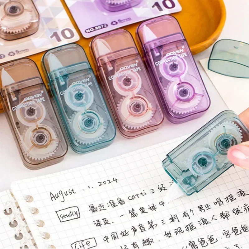 1PC 3m Long Mini Correction Tapes Students Study Homework White Out Corrector Correction Tape Stationery School Office Supplies