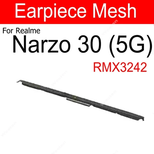 Anti-dust Earpiece Speaker Mesh For OPPO Realme Narzo 10 20 Pro 30 4G 5G 50A 60x Earphone Speaker Dust-proof Grill Mesh Parts