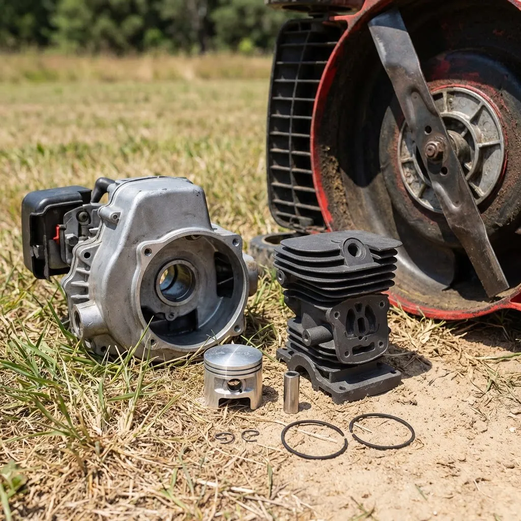 

Цилиндр в сборе 37 мм для поршневого комплекта бензопил MS170/MS180/MS171/MS181, артикул 1139 020 1201, запчасти для газонокосилок