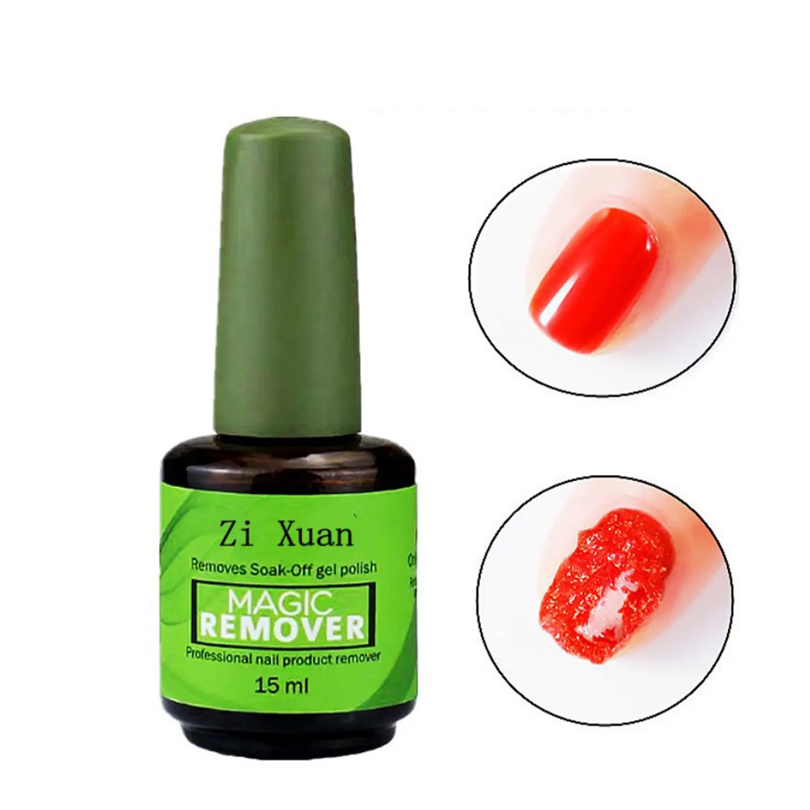 Gel Nail Polish Remover Magic Gel Polish Remover Burst Nail Removal Glue Easily Removes Soak-Off Gel Nail Polish No Need For