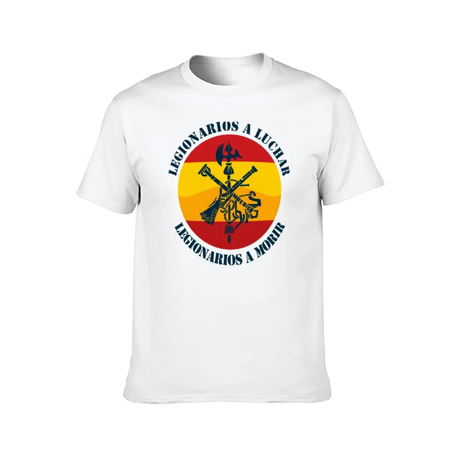 تي شيرت رجالي من Legionarios a luchar تي شيرت صيفي للرجال تي شيرت قطن 100% تي شيرت للرجال 100% قطن تي شيرت #2