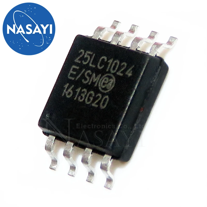 10PCS 25LC1024 25LC1024-I/SM SOP-8