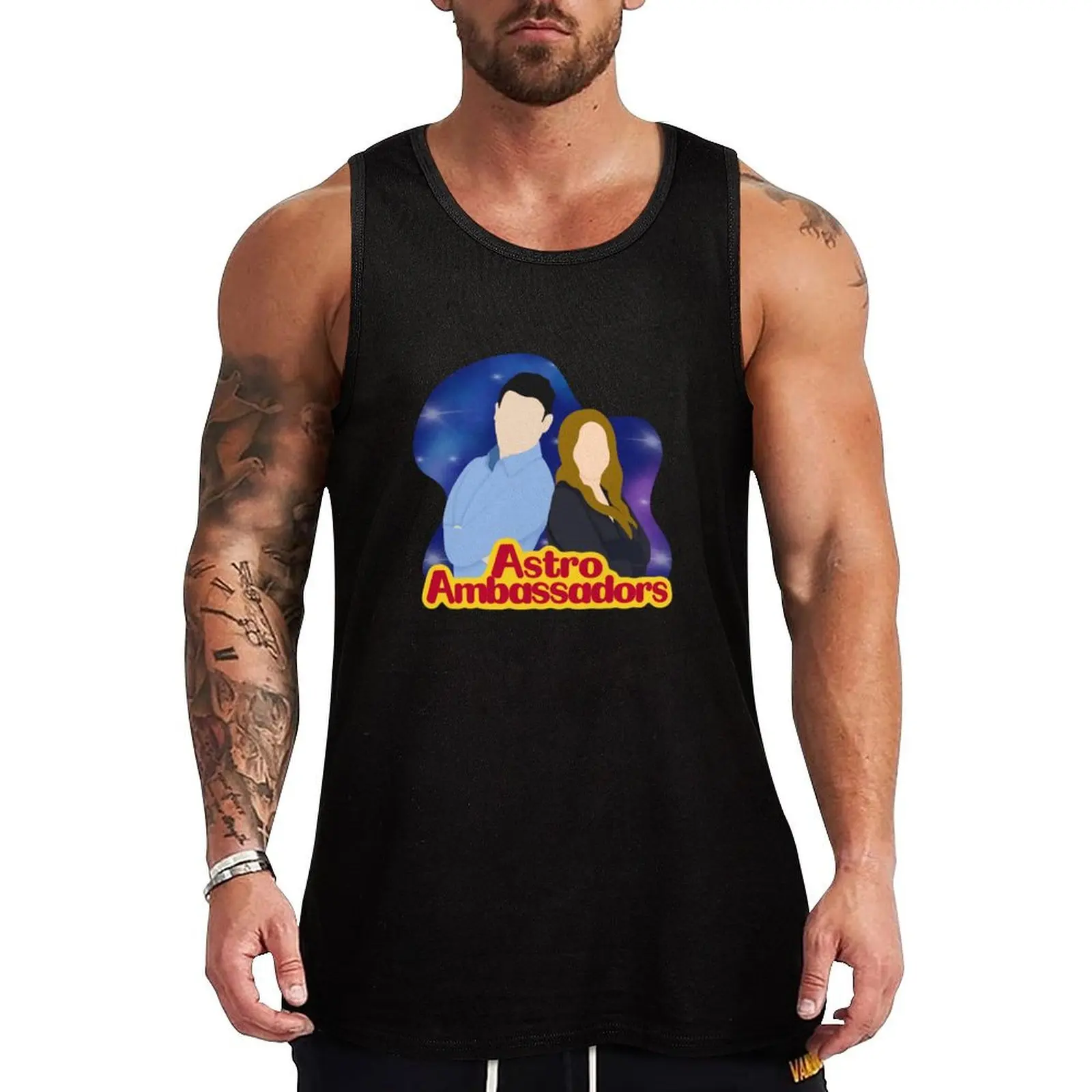 

Astro Ambassadors Daniel & Daisy Tank Top gym shirt men best selling products T-shirt men vest men