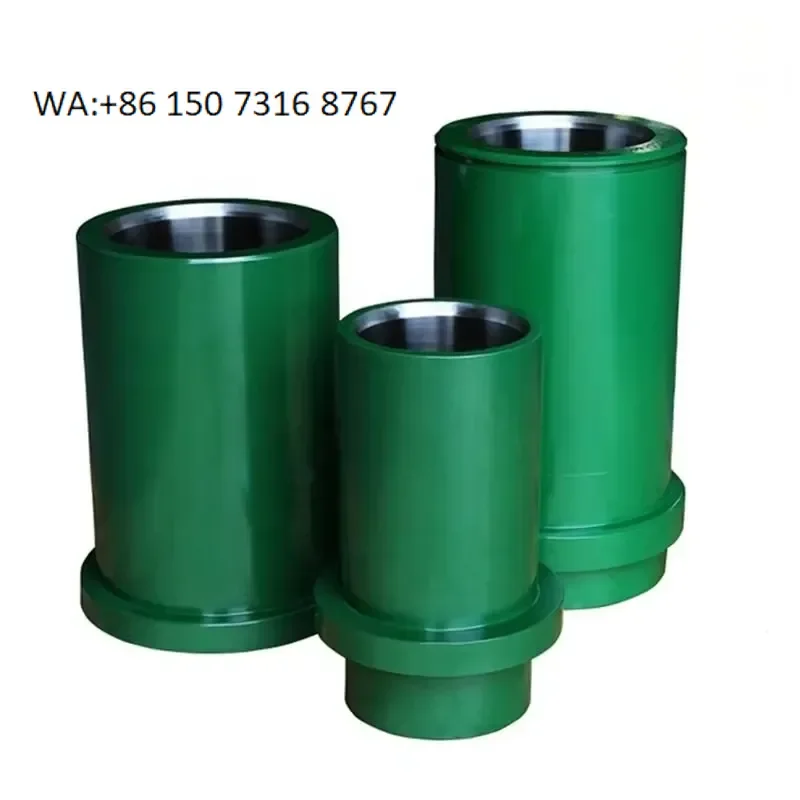 API 7K Mud Pump Spare Parts 99.5% Alumina Zirconia Ceramic Liner Cylinder Steel Shell 45# Shandong Wealth Petroleum Equipment