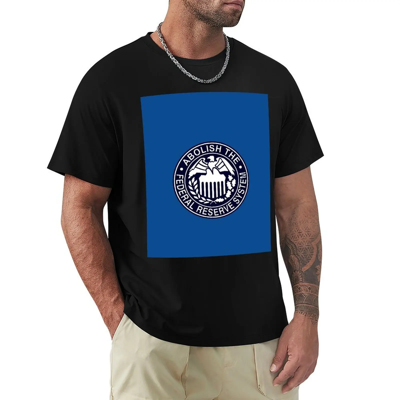 Abolish the Federal Reserve T-Shirt Outdoor Activity Sports T-Shirt
