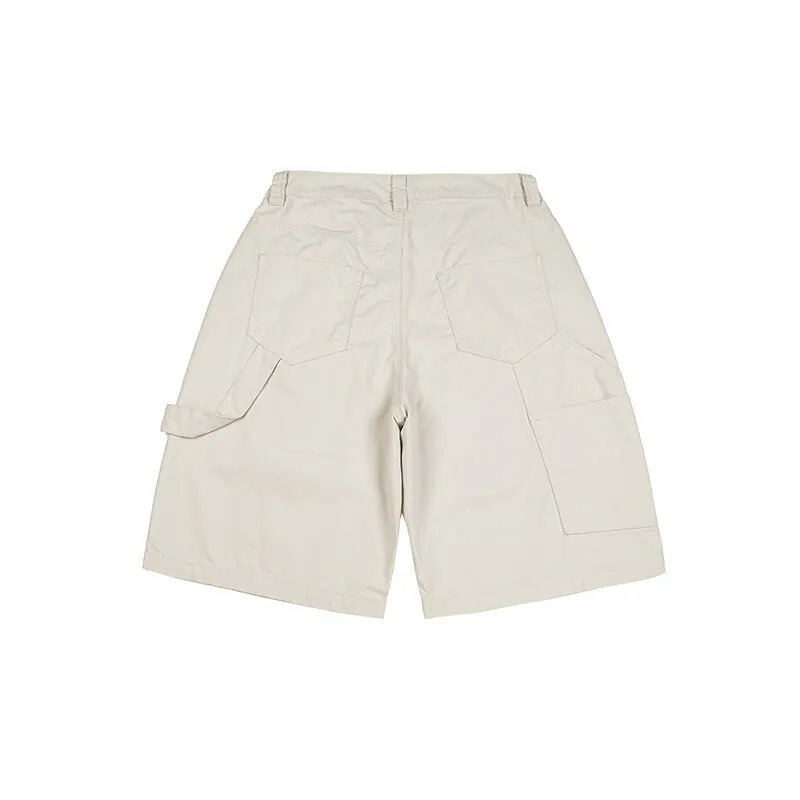 City Fanpin Pantaloncini da boscaiolo stile classico estivo tutto-fiammifero 7 punti Versione coreana stile vecchio denaro Cleanfit giapponese