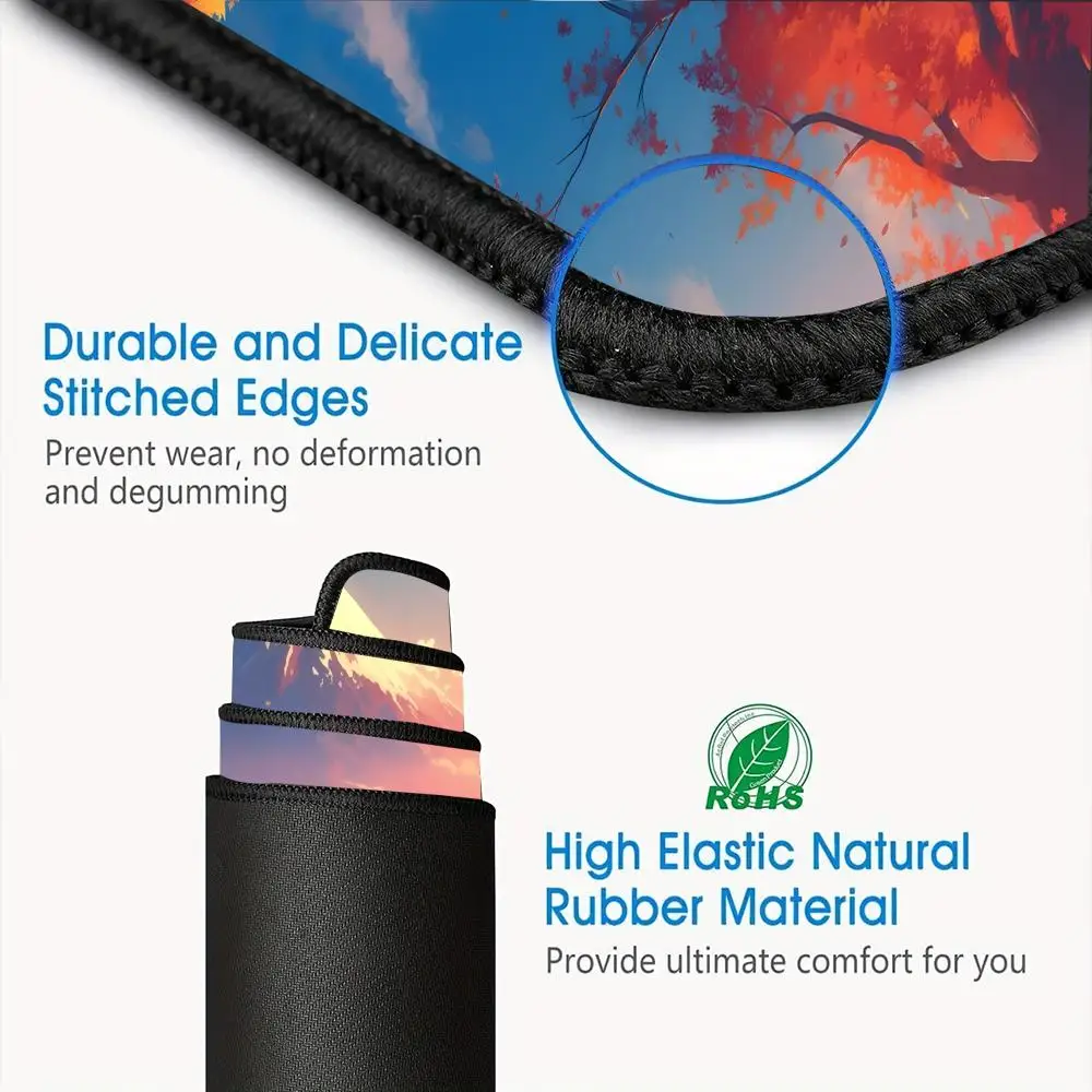 Коврики для компьютеров Настольный коврик для рабочего стола Мышь Коврик для клавиатуры и мыши Коврик для мыши Коврики для мыши Компьютерный настольный коврик Rashomon Коврик