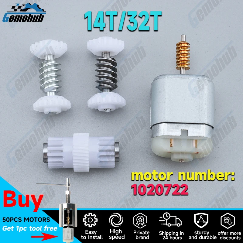 1020722 14T 32T For Kia Sportage Stinger Optima K5 Pride Rio Morning Picanto Car Rear View Mirror Fold Motor Gear Brand New