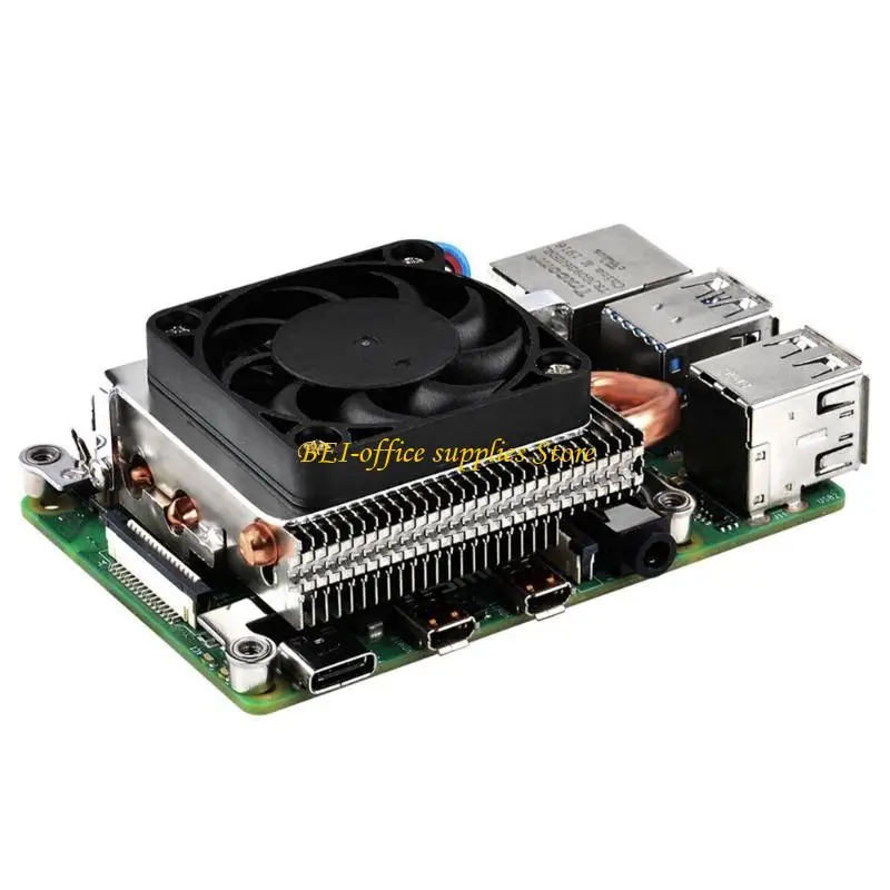 

A9LC New for 4B Thin Ice Tower Cooler Cooling Fan for RPI 4B