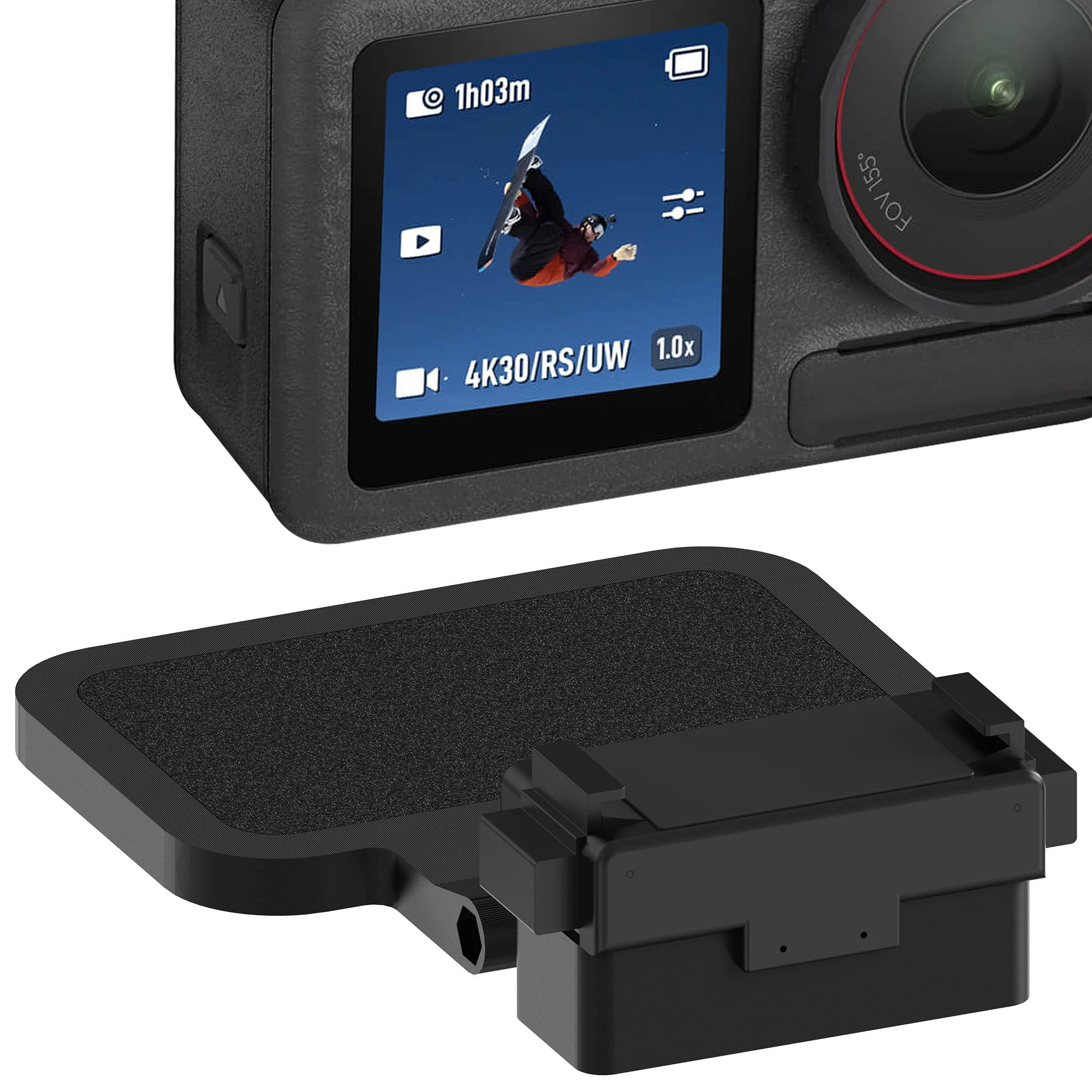 

Магнитная подставка Geekria, совместимая с экшн-камерой DJI Osmo Action 5 Pro, 4, 3, настольными стабилизаторами