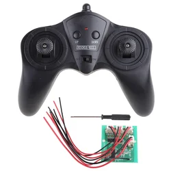 2.4G Transmitter 6 Channel Remote Control Receiver 6-15V DIY Car Model 30m Car Accessories Parts