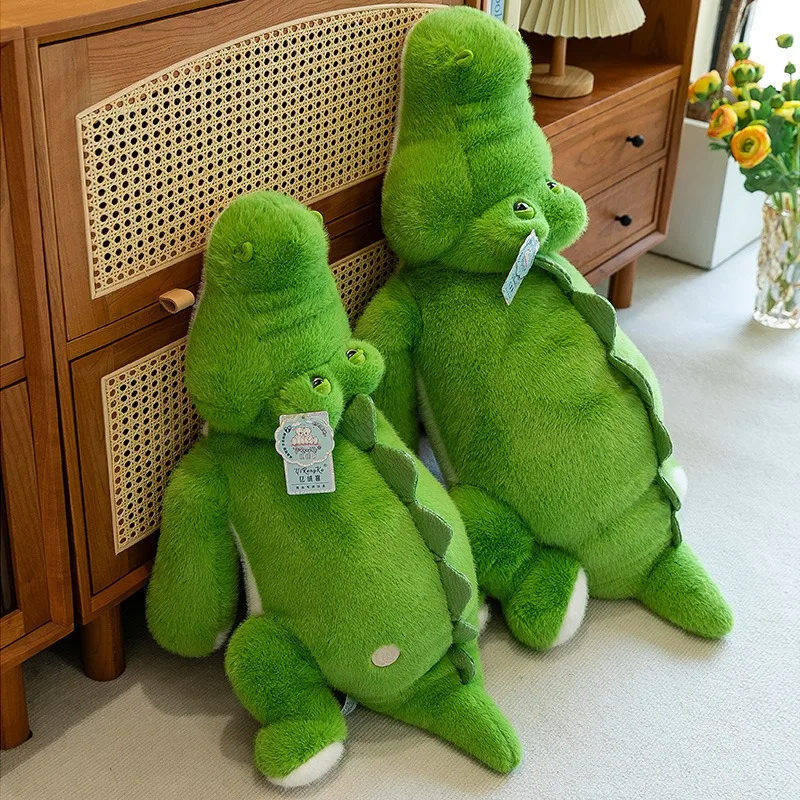 

Очень большая кавайная плюшевая игрушка-крокодил, мягкая кукла, динозавр, мягкая подушка для детей, подарок на день рождения, мягкие плюшевые животные