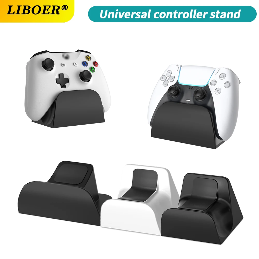 Universal Controller Stand Desktop Gamepad Holder Organizer Anti-Slip Desk Display Rack for PS5 PS4 Xbox Switch Steam Controller