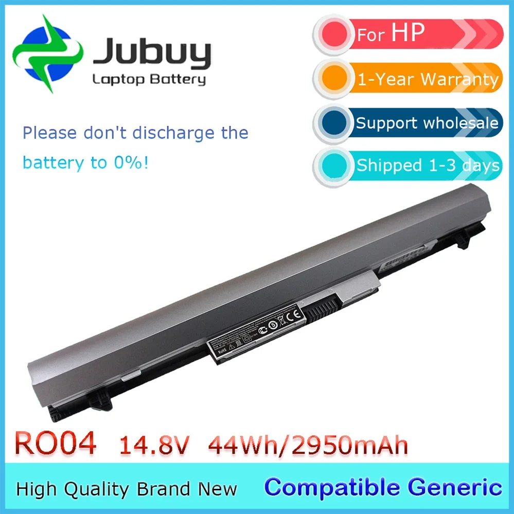 

Compatible Generic 14.8V 44Wh RO04 Laptop Battery for HP ProBook 430 440 G3 RO06 805292-001 HSTNN-PB6P HSTNN-LB7A HSTNN-DB7A