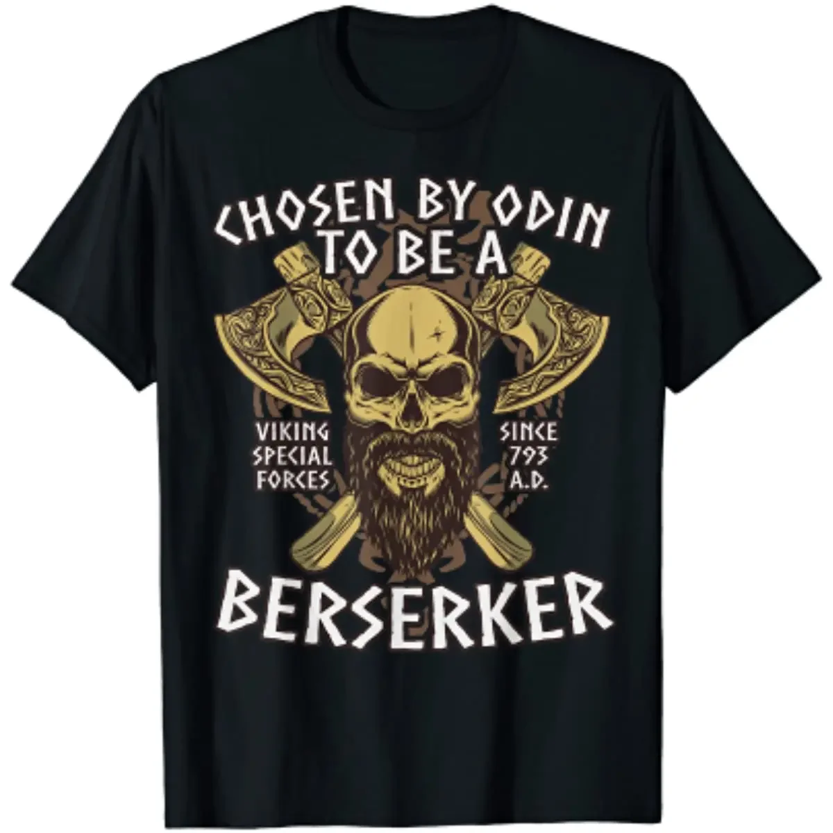 Berserker Special Forces Men T-Shirt Short Sleeve Casual 100% Cotton O-Neck T Shirts