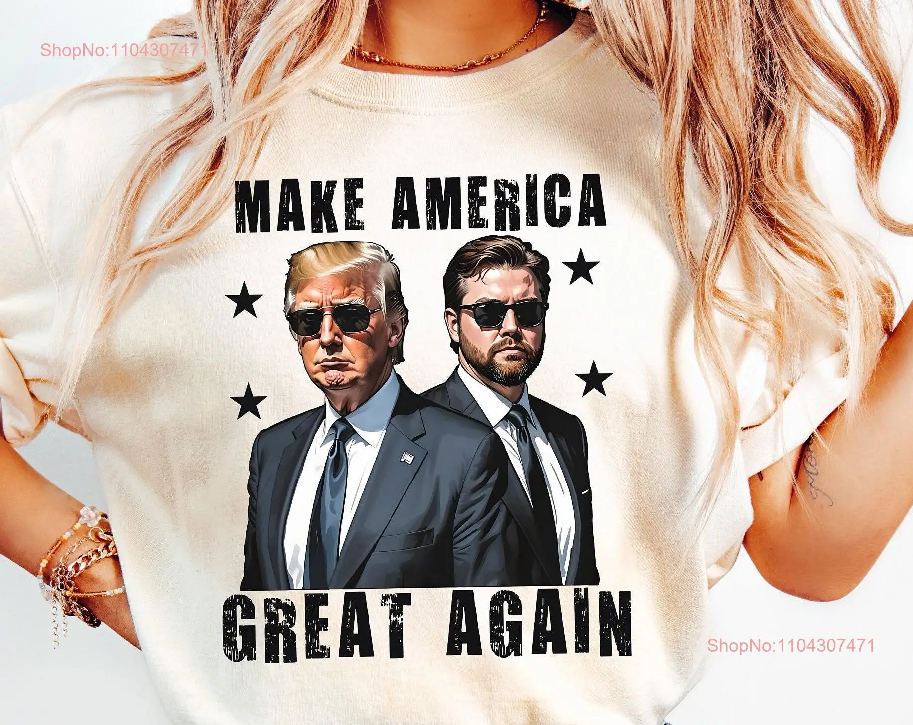 Trump Vance 2024 T Shirt Vice President JD VP 24 FighT Donald and Republican long or short sleeves