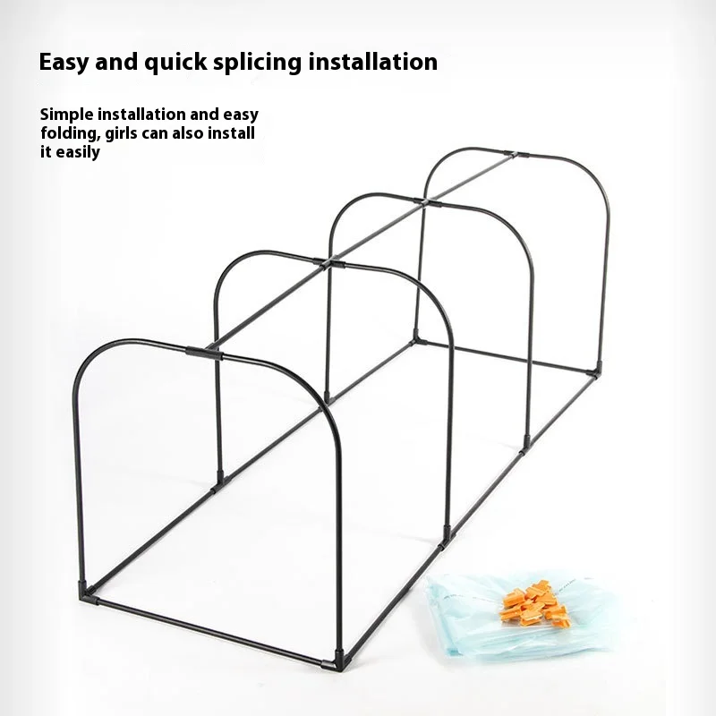 

Greenhouse Insulation Shed Bracket Flower Shed Household Green Plant Flower Greenhouse Succulent Sunshade Rain Shelter Outdoor