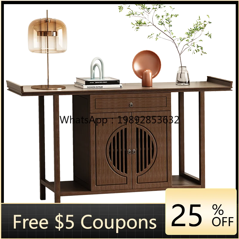 

Room a Long Narrow Table Buddha Shrine Modern Minimalist Worship Bodhisattva God of Wealth Buddha Niche