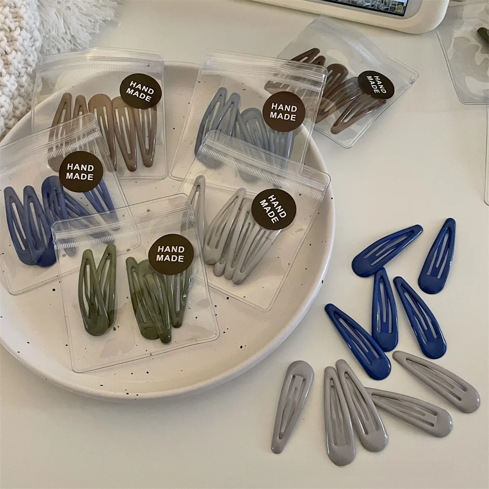 korean-sle-new-oil-drop-hair-clips-set-cute-side-bangs-clips-autumn-winter-colors-faionable-hair-accories