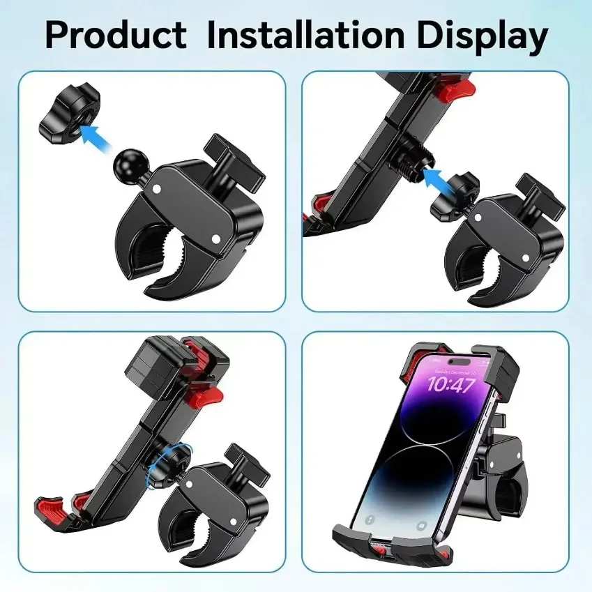 

Держатель для телефона на велосипеде, MTB, дорожный кронштейн для горного велосипеда, мотоциклетный мобильный телефон, поддержка подставки, крепление, GPS для аксессуаров для велосипеда