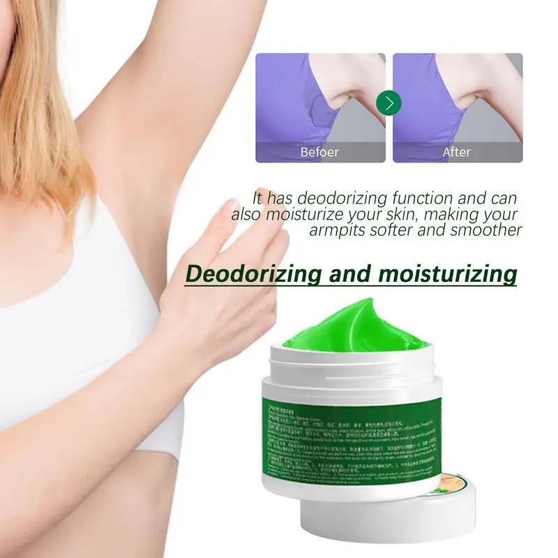 1pcs Body Odor Underarm Sweat cream Antiperspirants Deodorant Remove Foot Odor Deodorizer Eliminate Bad Smell Antiperspirants