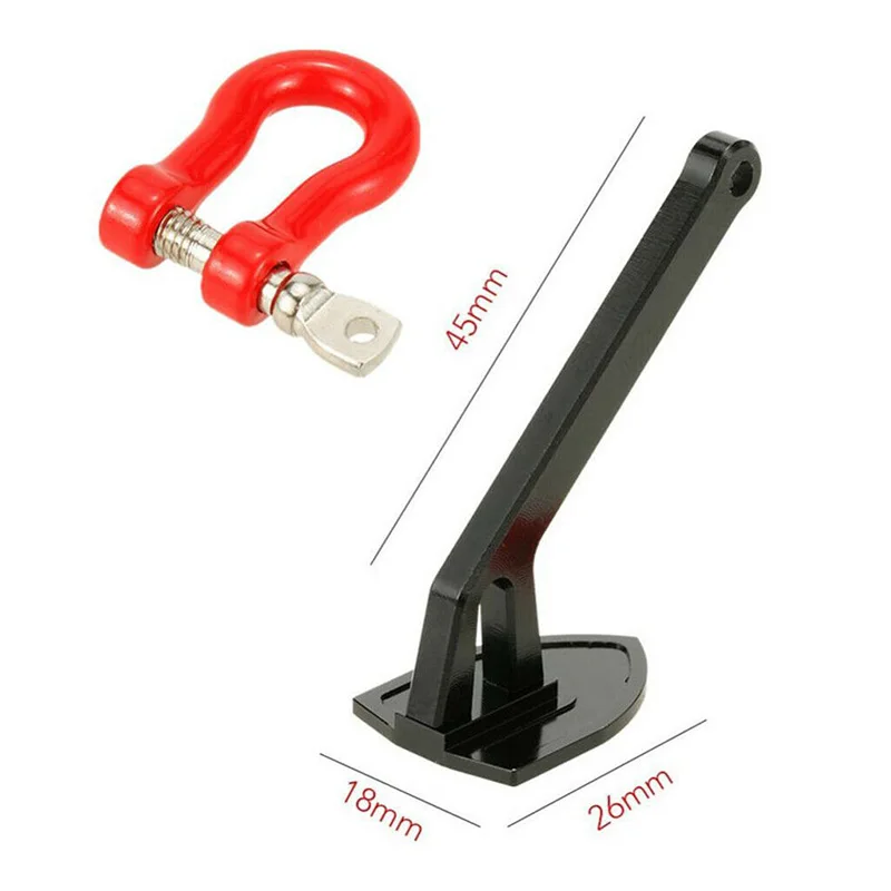 Mejores OFERTAS 1/10 coche trepador de control remoto cabrestante de anclaje de Metal herramienta de tierra para Axial SCX10 D90 CC01 Traxxas TRX4