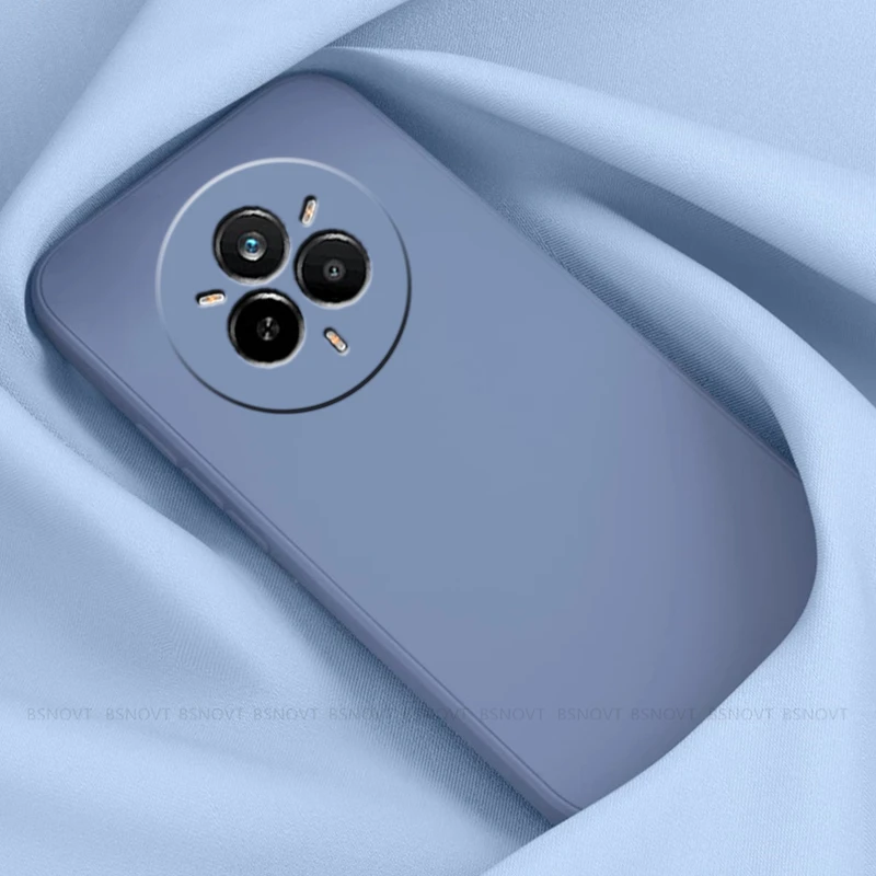 

For Realme 14 Pro Plus Case Cover OPPO Realme 14 Pro Plus Capas Original Liquid Silicone Fundas Realme 14 Pro Plus Soft Cover