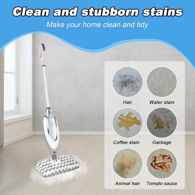 【Berserkk】وسادات بديلة لممسحة البخار لسلسلة Shark S3500 S3501 S3601 S3501S S3601C ممسحة جيب بخارية من الألياف الدقيقة