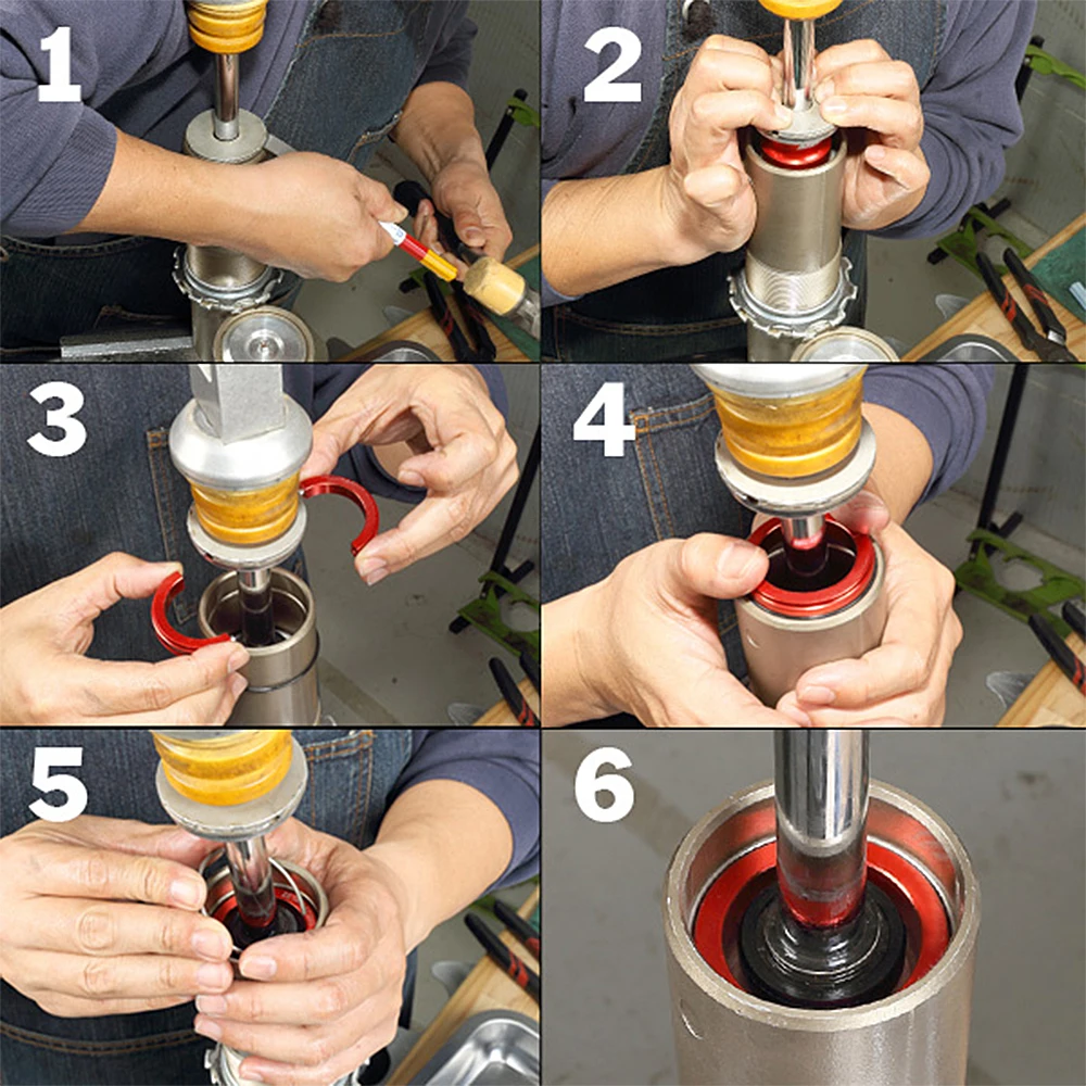 NICECNC For 2023 KTM EXC 300 XC-W 6D EXCF 500 450 350 300 250 200 150 125 XCW 2017-2023 Rear φ 46mm 50mm Suspension Lowering Kit - Image 2