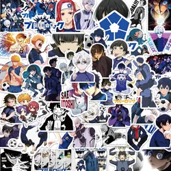 50pcs Anime Blue Lock Blue Prison Graffiti Stickers Waterproof Suitcase Skateboard Stickers Decoration Supplies