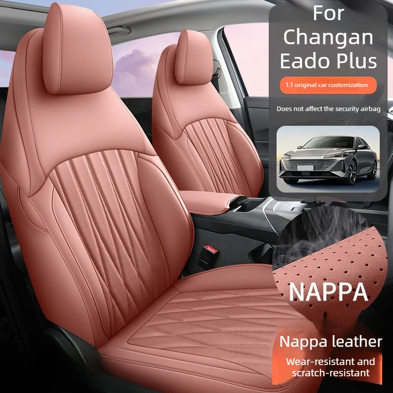 Custom Car Seat Covers 5 seats For Changan Eado Plus 2025 2026 New model leather Cushion Car Seat Cover Interior Accessories