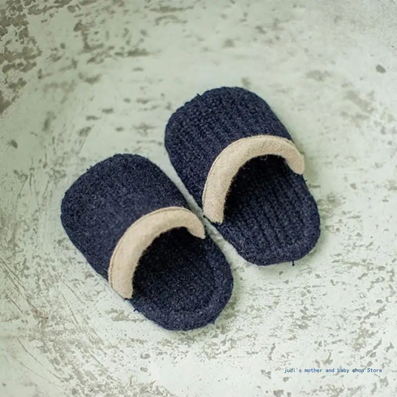 Handmade Newborn Baby Photo Shoes Slippers Props for Newborn Photography