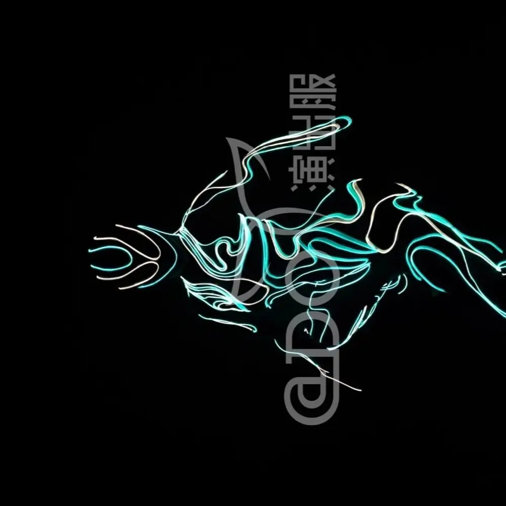 

Led costume Light up Cloth Luxury nightclub Bar Stage Dance Jumpsuit Party Event dance performance Festival Outfit