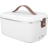 1.8L Electric Lunch Box,Stainless Steel Portable Heated Lunch Box Faster Food Warmer Removable Stainless Container for Car Home