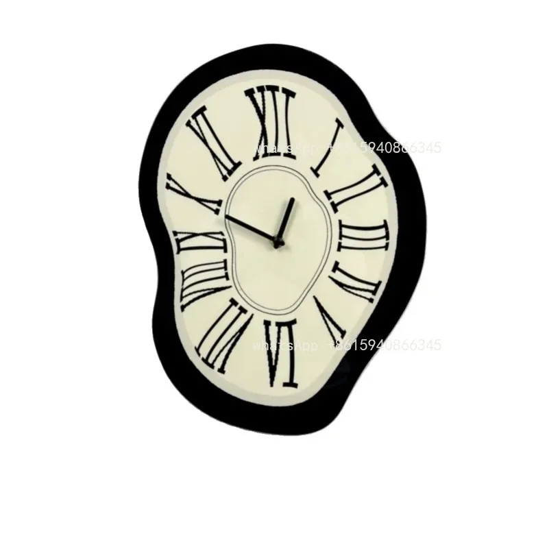 

Nordic Modern Clock Wall Fashion Art Xenomorph Aesthetic Clock Wall Cartoon Design Living Room Reloj De Pared Decorations