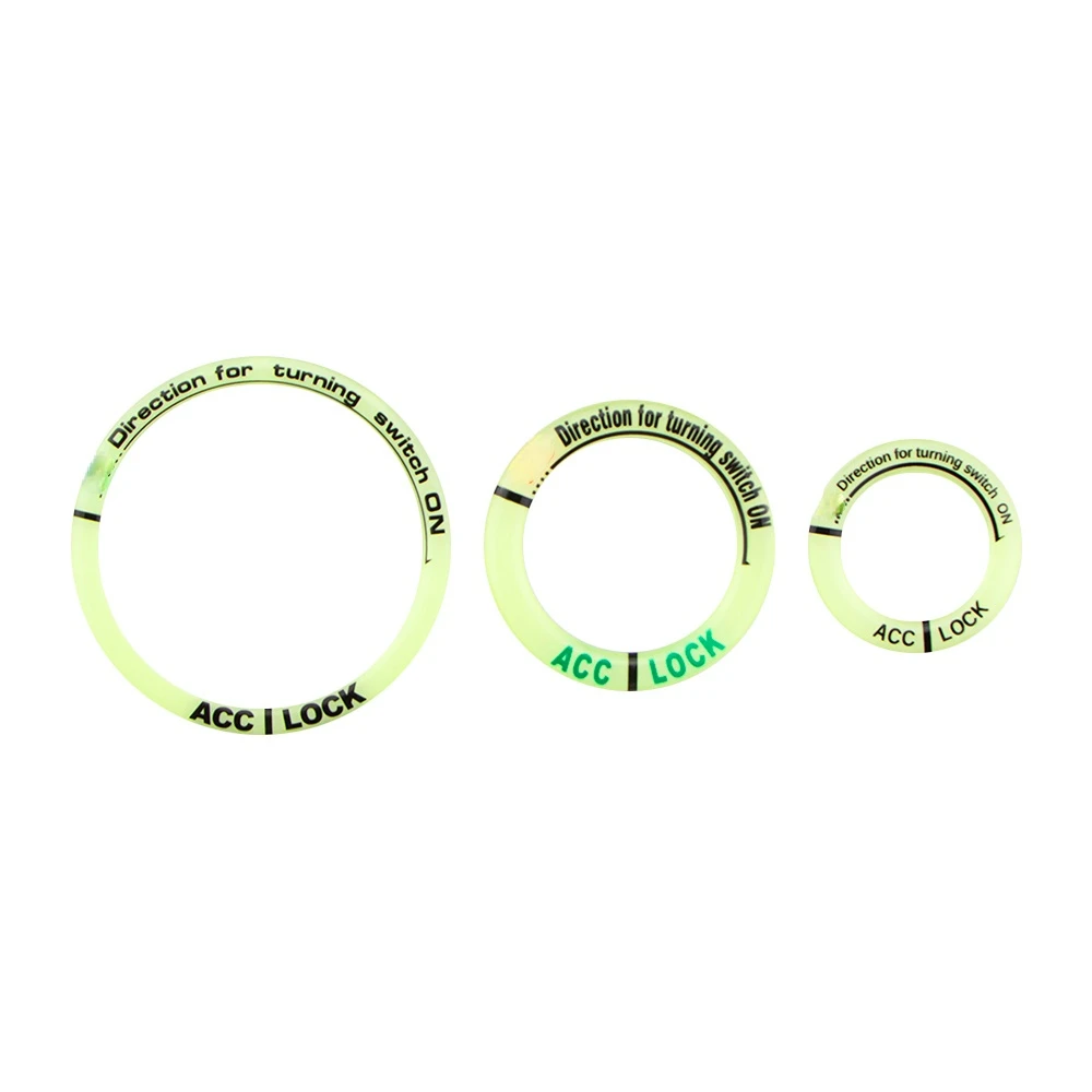 ثلاثية الأبعاد جل توهج حلقة رئيسية ملصق مضيئة مفتاح إشعال غطاء لشركة هيونداي سانتا في سوناتا سولاريس أزيرا كريتا I30 Ix25 توكسون HB20 #2