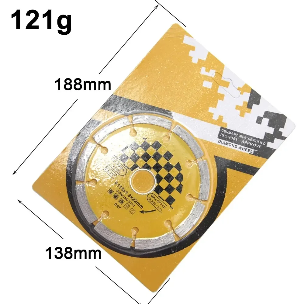 115 مللي متر الماس الجاف مخدد جدار كسر المنشار شفرة الجرانيت شفرة تقطيع الرخام حجر الخرسانة الماس أداة التقطيع الجاف #6