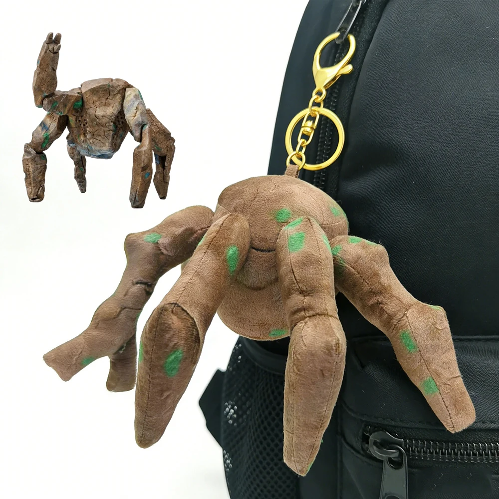 Movie Project Hail Mary Rocky Cosplay Keychain Stone Spider Model Cotton Doll Backpack Doll Keyring Accessories