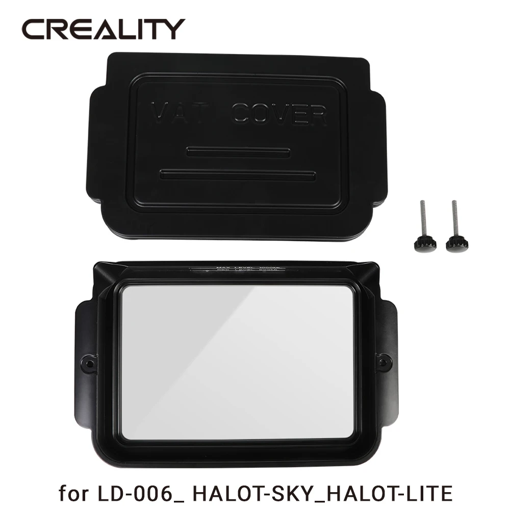 

Creality Resin Vat Kit Metal Tank FEP Pre-Installed Easy Cleaning Metal Frame for LD-006_ HALOT-SKY_HALOT-LITE 3D Printer Parts